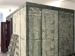 Tresorraum Wiederaufbau